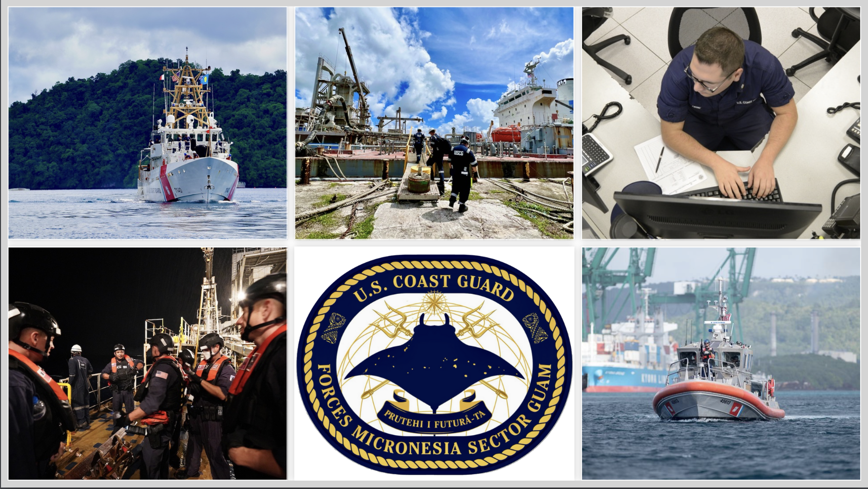 U.S. Coast Guard Forces Micronesia/Sector Guam Collage U.S. Coast Guard Forces Micronesia/Sector Guam Collage